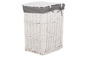 Tvättkorgar Ella Grå/vit - Grå/vit - Möbler - Tillbehör & accessoarer - Badrumstillbehör