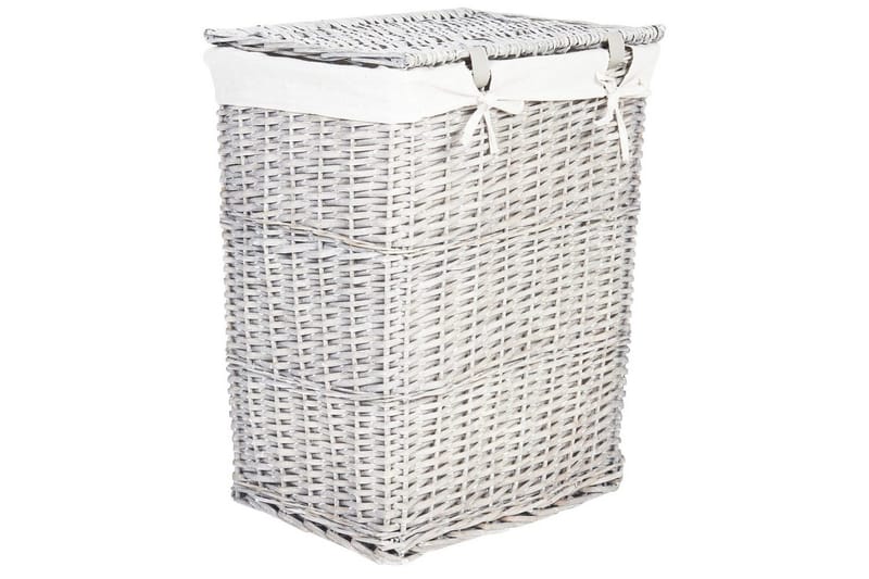 Tvättkorgar Ella Vit - Vit - Möbler - Tillbehör & accessoarer - Badrumstillbehör