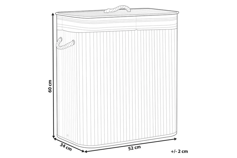 Tvättkorgar Kalthota Ljus trä - Ljus trä - Möbler - Tillbehör & accessoarer - Badrumstillbehör