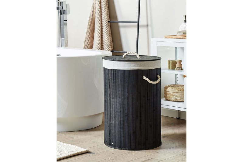 Tvättkorgar Sannar Svart/Vit - Svart/Vit - Möbler - Tillbehör & accessoarer - Badrumstillbehör