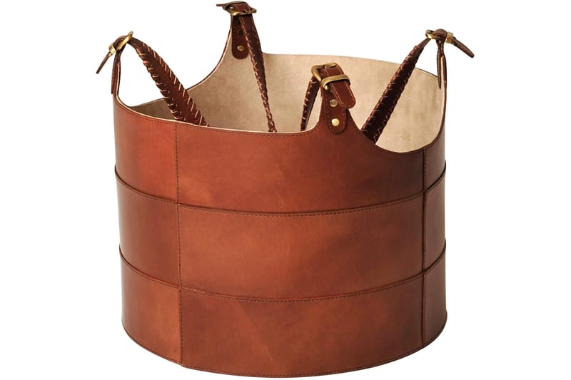 Bulgarsk Vedkorg - Brun - Förvaring - Småförvaring - Förvaringskorg - Vedkorg