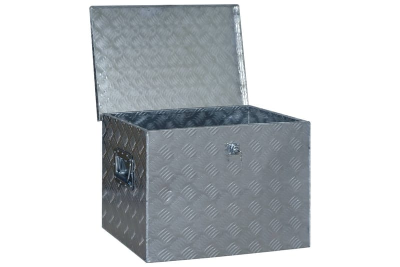 Aluminiumlåda 610x430x455 mm silver - Silver - Förvaring - Småförvaring - Förvaringslådor