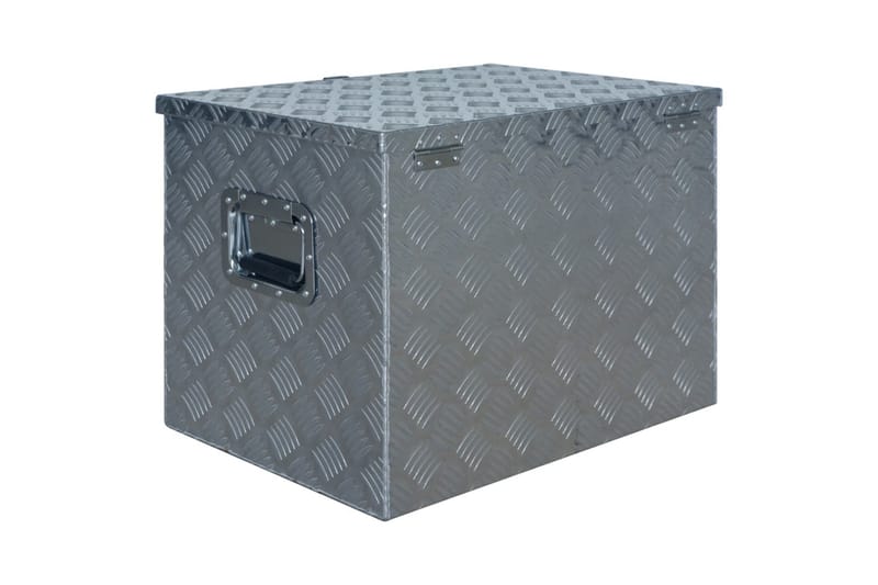 Aluminiumlåda 610x430x455 mm silver - Silver - Förvaring - Småförvaring - Förvaringslådor