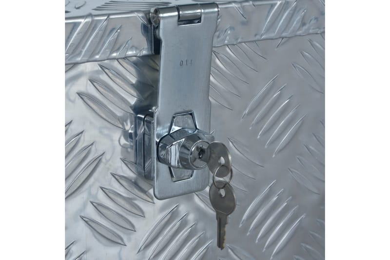 Aluminiumlåda 610x430x455 mm silver - Silver - Förvaring - Småförvaring - Förvaringslådor
