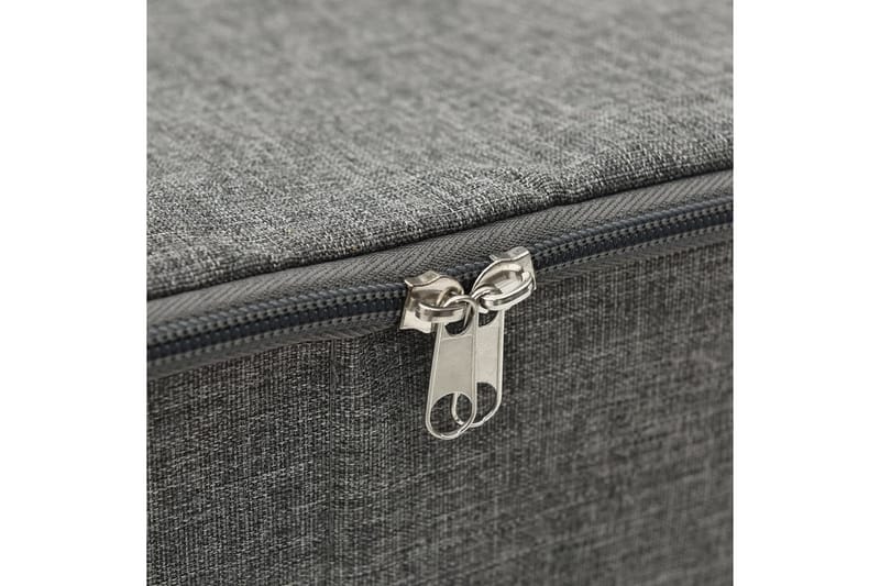Förvaringslåda tyg 70x40x18 cm antracit - Antracit - Förvaring - Småförvaring - Förvaringslådor