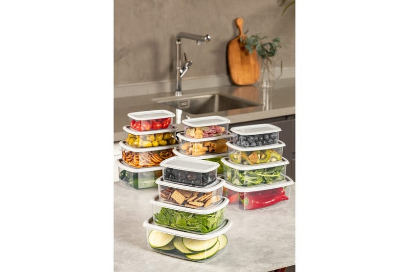 Förvaringslådeset (16 delar) Rasalas16 Grå - Grå - Förvaring - Småförvaring - Förvaringslådor