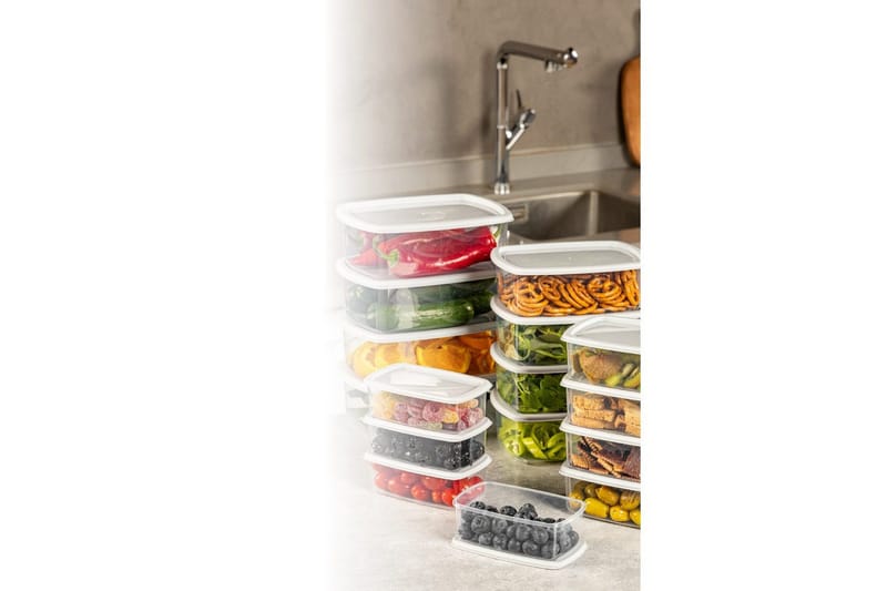 Förvaringslådeset (16 delar) Rasalas16 Grå - Grå - Förvaring - Småförvaring - Förvaringslådor