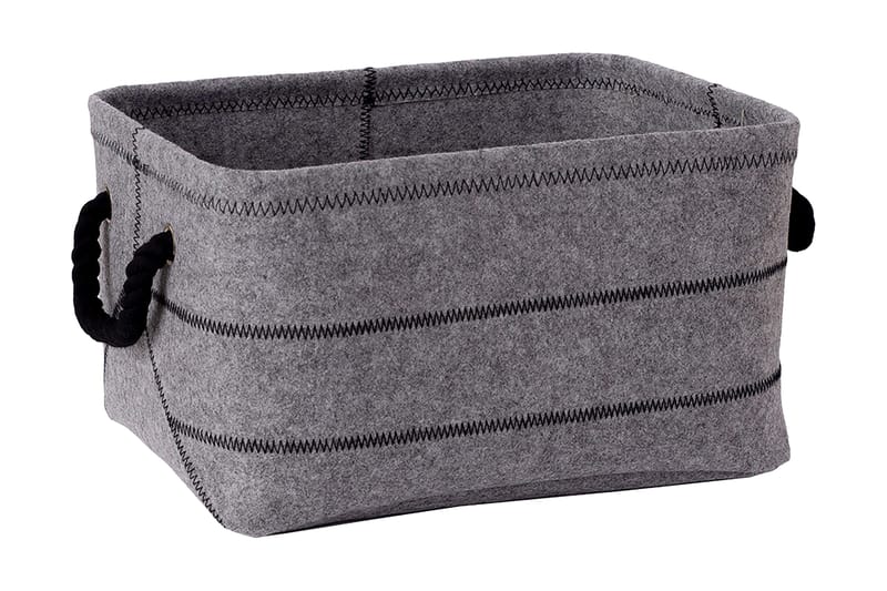 Max Felt-3 Filtlåda Ljusgrå