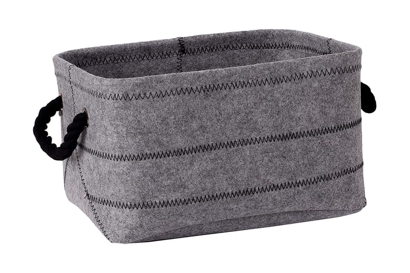 Max Felt-4 Filtlåda Ljusgrå