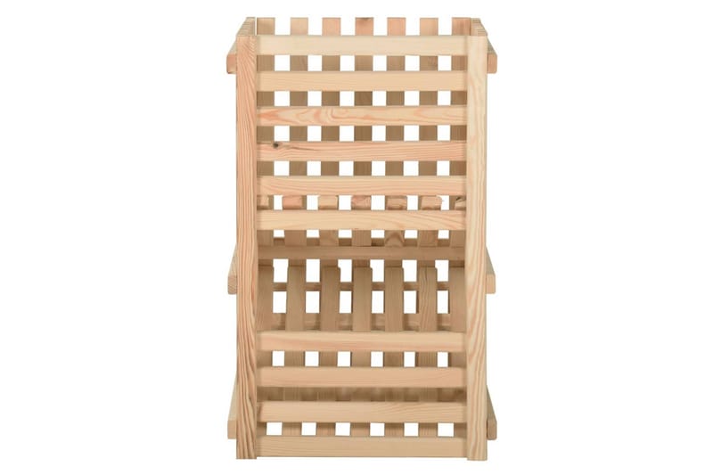 Potatislåda 50x50x80 cm massiv furu - Brun - Förvaring - Småförvaring - Förvaringslådor