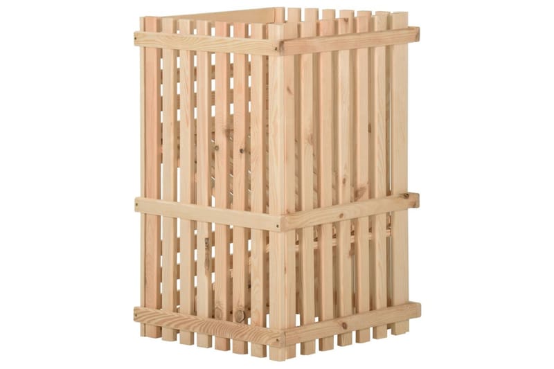 Potatislåda 50x50x80 cm massiv furu - Brun - Förvaring - Småförvaring - Förvaringslådor