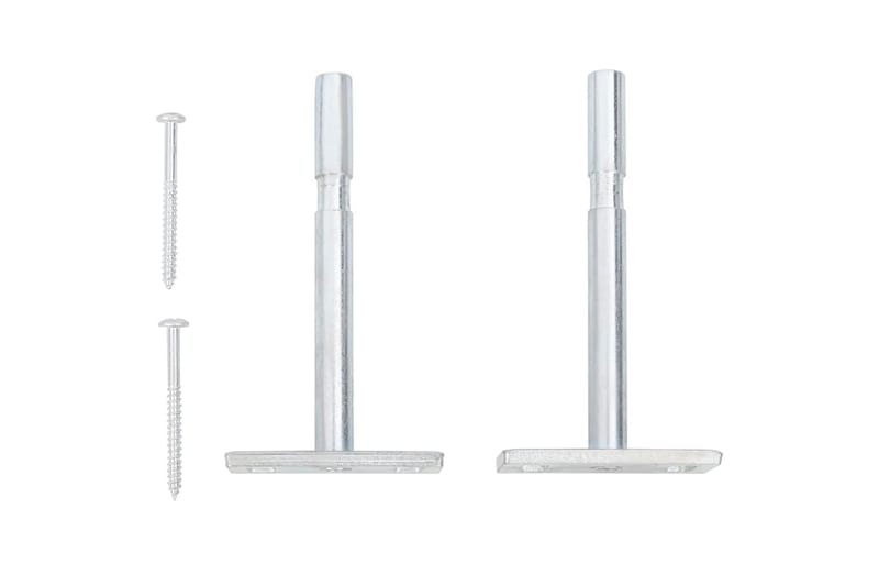 Väggmonterad låda vit 40x23,5x10 cm MDF - Vit - Förvaring - Småförvaring - Förvaringslådor