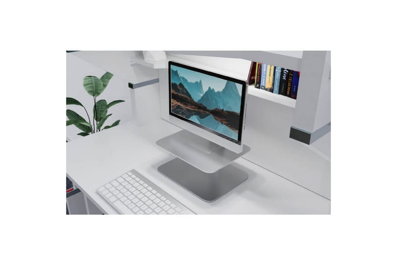 Datorställ Desire2 Vertikalt Justerbart - Silver - Förvaring - Småförvaring - Förvaringsställ - Laptopställ