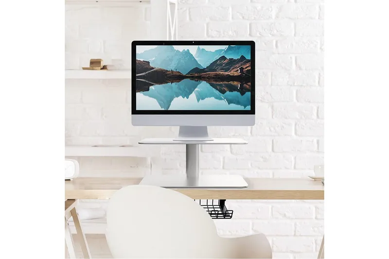 Datorställ Desire2 Vertikalt Justerbart - Silver - Förvaring - Småförvaring - Förvaringsställ - Laptopställ