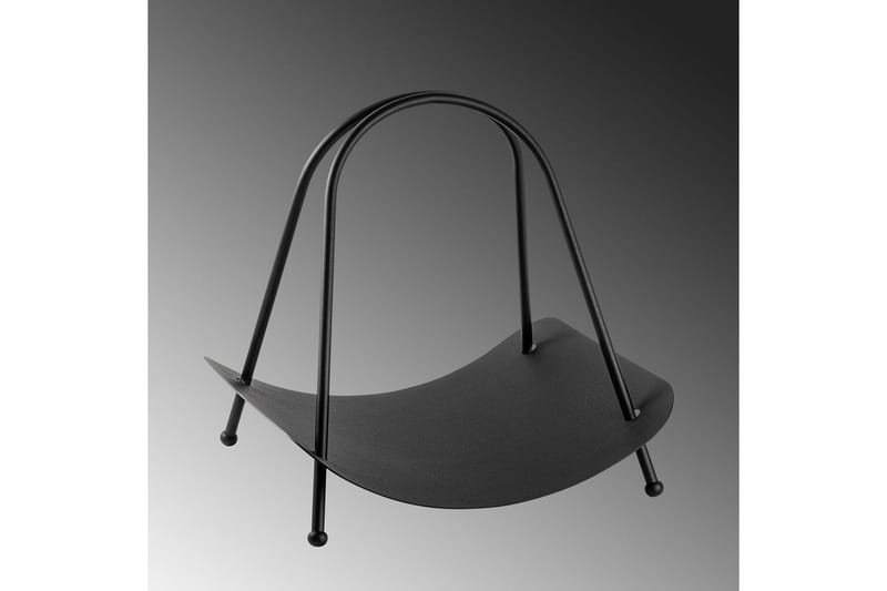 Dekorativt Metalltillbehör Mirven Svart - Svart - Förvaring - Småförvaring - Förvaringsställ - Vedställ