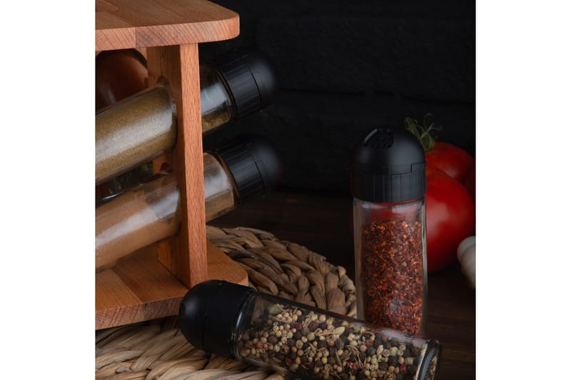 Kingkar Kryddställ - Trä/natur - Förvaring - Småförvaring - Förvaringsställ - Kryddställ