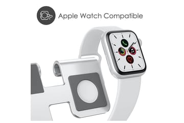 Laddningsställ Desire2 för Apple Watch Silver - Silver - Förvaring - Småförvaring - Förvaringsställ - Mobilställ