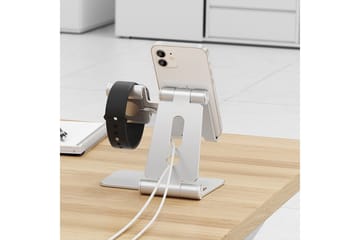Laddningsställ Desire2 för Apple Watch Silver - Silver - Förvaring - Småförvaring - Förvaringsställ - Mobilställ