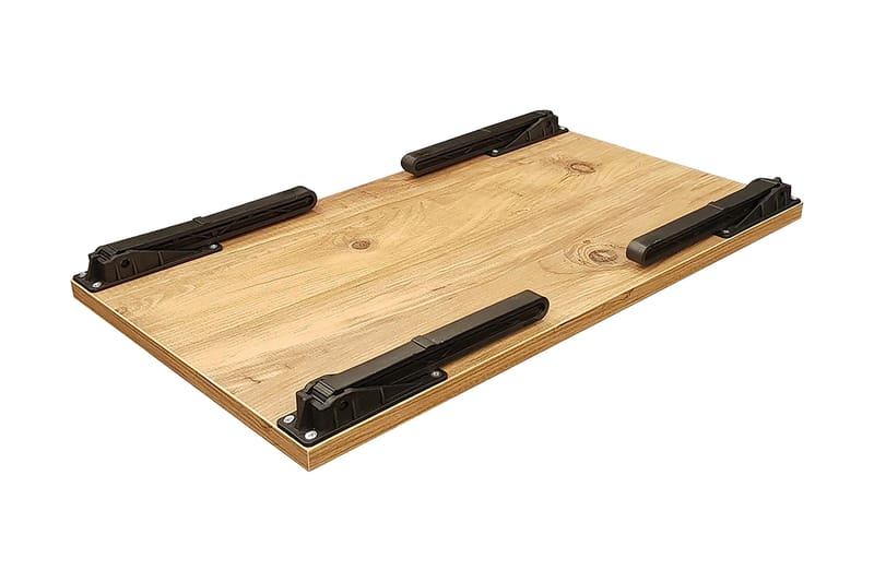Bourdeau Laptopställ 25 cm - Trä/natur/Svart - Förvaring - Småförvaring - Förvaringsställ - Laptopställ
