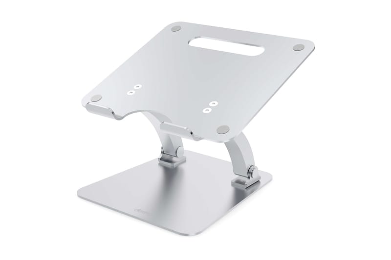 Laptopställ Desire2 Dual Pivot Riser Justerbar Aluminium Silver, Silver