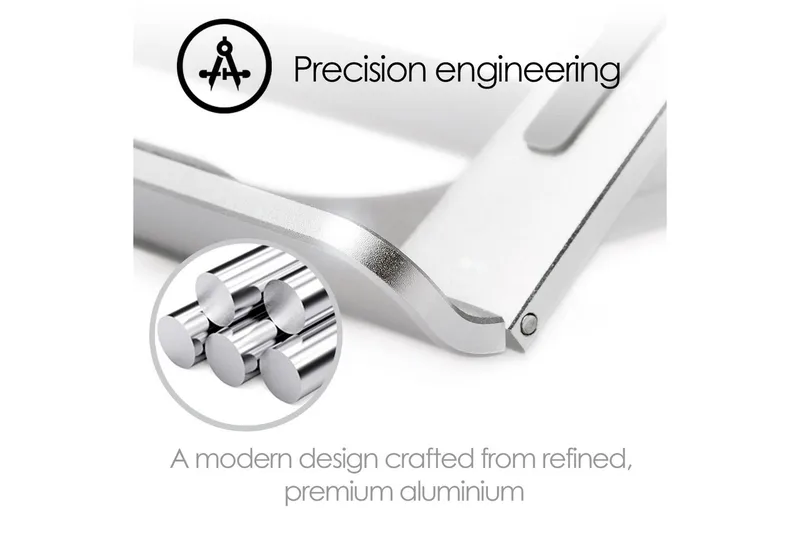 Laptopställ Desire2 Supreme Lite Portable Silver - Silver - Förvaring - Småförvaring - Förvaringsställ - Laptopställ