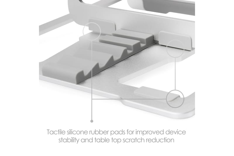 Laptopställ Desire2 Supreme Lite Portable Silver - Silver - Förvaring - Småförvaring - Förvaringsställ - Laptopställ