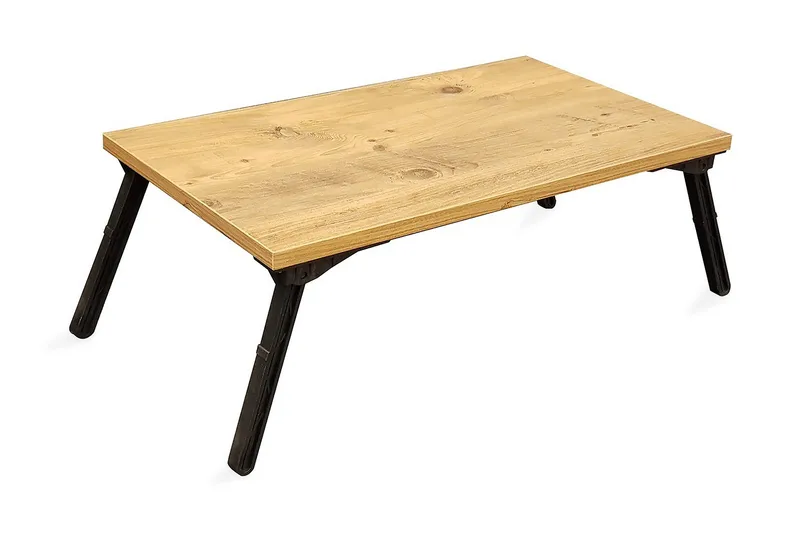 Nekeisha Laptopställ 25 cm, Trä/natur/Svart