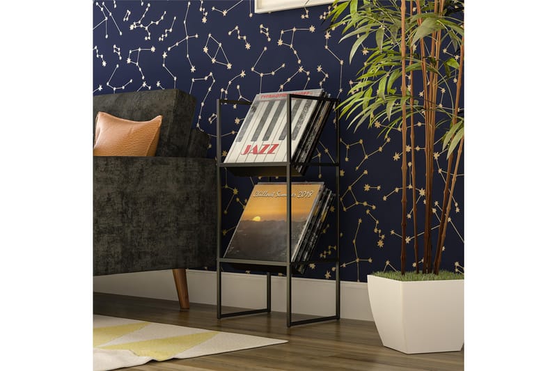 HELIX Tidningsställ 35x29 cm Svart - Novogratz - Förvaring - Småförvaring - Förvaringsställ - Tidningsställ