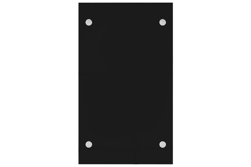 Vedställ svart 40x35x60 cm glas - Svart - Vedställ - Vedförvaring