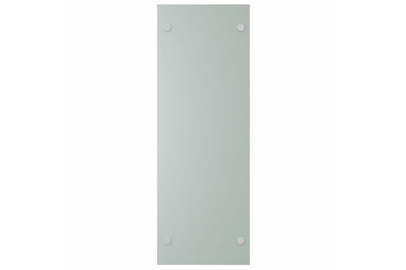 Vedställ vit 40x35x100 cm härdat glas - Vit - Vedställ - Vedförvaring