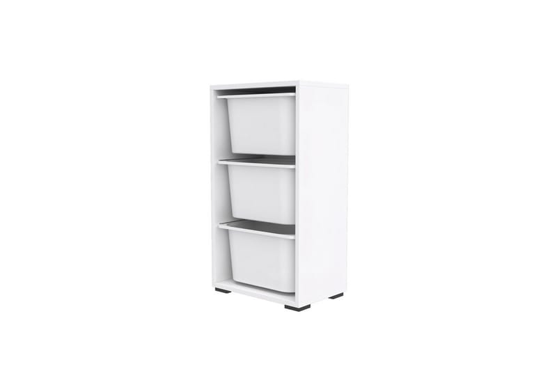 Kelix Förvaringslådor 45 cm - Vit - Förvaring - Småförvaring - Förvaringslådor
