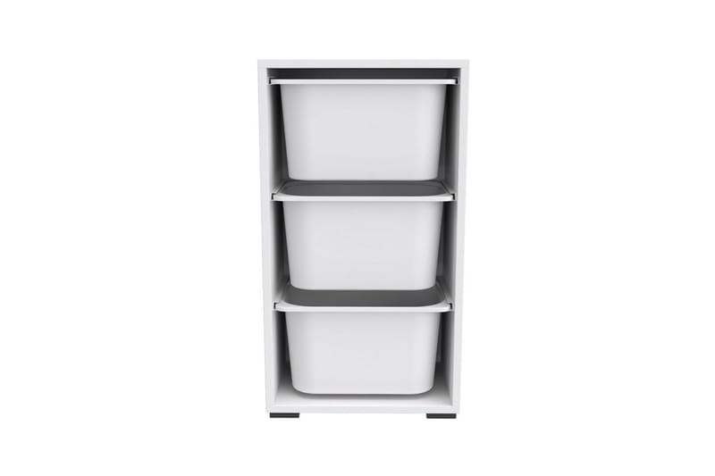 Kelix Förvaringslådor 45 cm - Vit - Förvaring - Småförvaring - Förvaringslådor