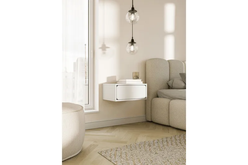 Marinport Väggskåp 50 cm - Beige - Förvaring - Småförvaring - Förvaringslådor