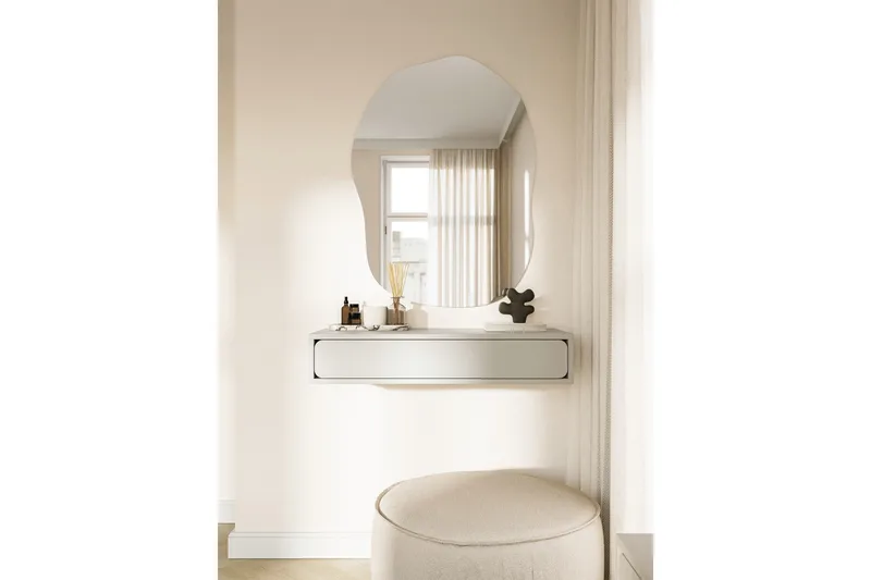 Marinport Väggskåp 90 cm - Beige - Förvaring - Småförvaring - Förvaringslådor