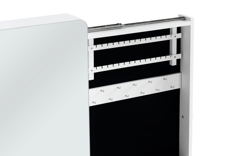 Rogue Smyckesskåp med Spegel - Vit - Förvaring - Småförvaring - Smyckesförvaring - Smyckesskåp