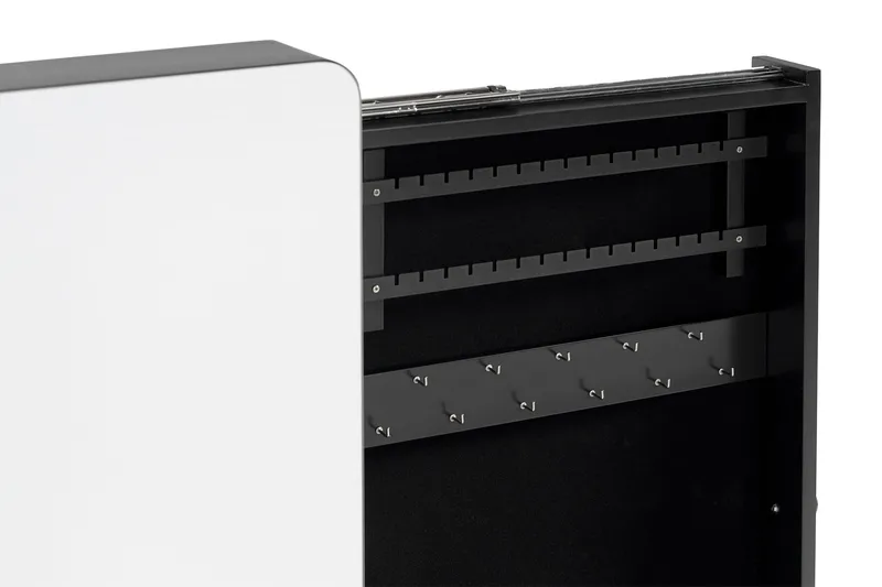 Rogue Smyckesskåp med Spegel - Vit - Förvaring - Småförvaring - Smyckesförvaring - Smyckesskåp