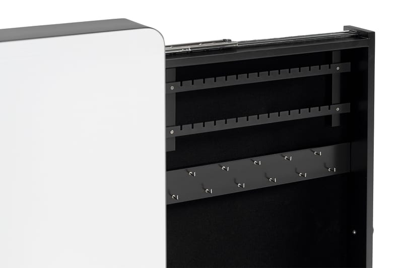 Rogue Smyckesskåp med Spegel - Vit - Förvaring - Småförvaring - Smyckesförvaring - Smyckesskåp