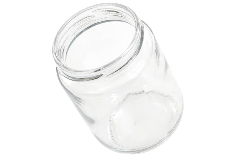 Syltburkar i glas med röda lock 48 st 230 ml - Röd - Förvaring - Småförvaring