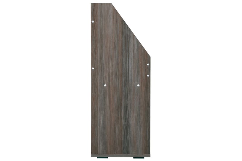 Tidningsställ för barn grå och sonoma-ek 71x30x78,5cm spånsk - Grå - Förvaring - Småförvaring - Förvaringsställ - Tidningsställ