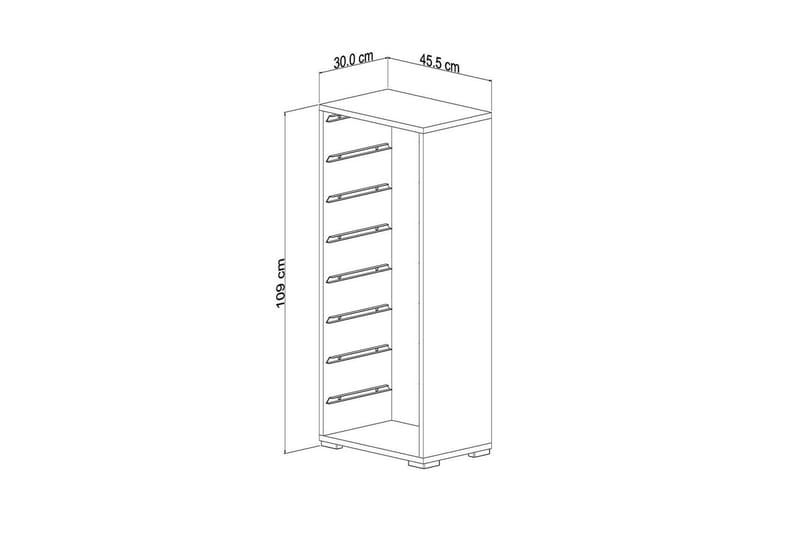 Versa Förvaringslådor 45,5 cm - Vit/Rosa - Förvaring - Småförvaring - Förvaringslådor