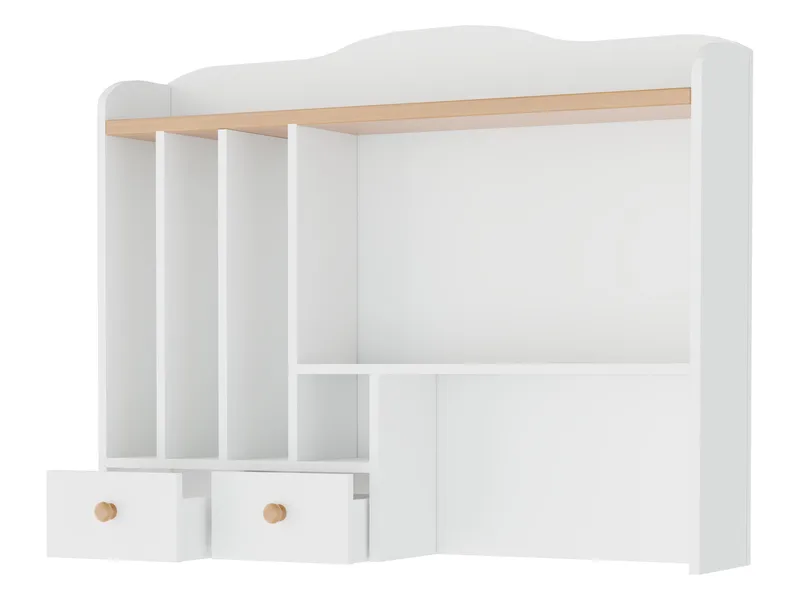 Storys Skrivbordsförlängning 107x85 cm - Beige, ek - Förvaring - Kontorsförvaring