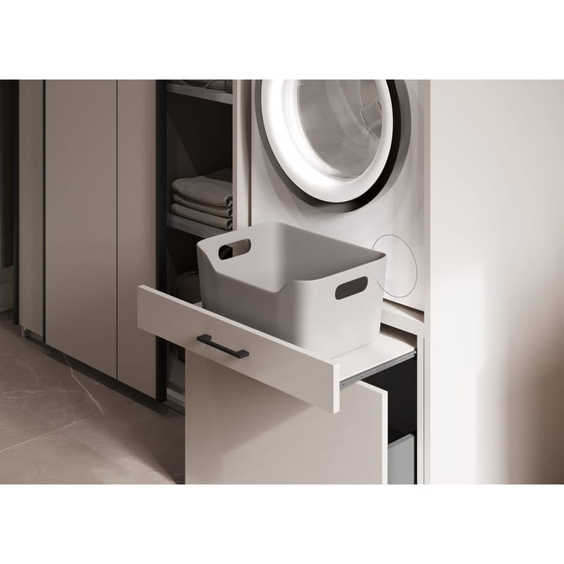 Tvättmaskin/Torkskåp Aza 1 Låda 1 Hylla - Kashmir - Förvaring - Badrumsförvaring & tvättstuga inredning