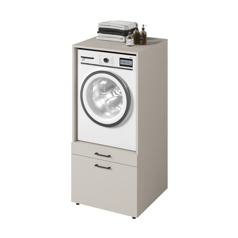 Tvättmaskin/Torkskåp Aza 1 Låda 1 Hylla - Kashmir - Förvaring - Badrumsförvaring & tvättstuga inredning