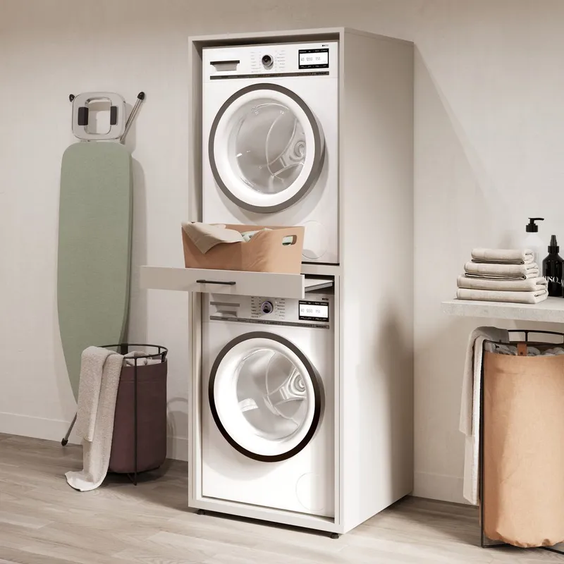Tvättmaskin/Torktumlarskåp Aza 1 Hylla - Kashmir - Förvaring - Badrumsförvaring & tvättstuga inredning