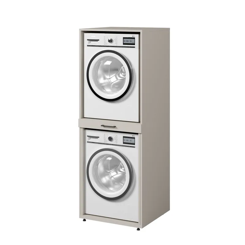 Tvättmaskin/Torktumlarskåp Aza 1 Hylla - Kashmir - Förvaring - Badrumsförvaring & tvättstuga inredning