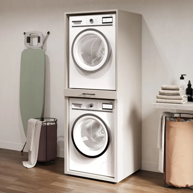 Tvättmaskin/Torktumlarskåp Aza 1 Hylla - Kashmir - Förvaring - Badrumsförvaring & tvättstuga inredning