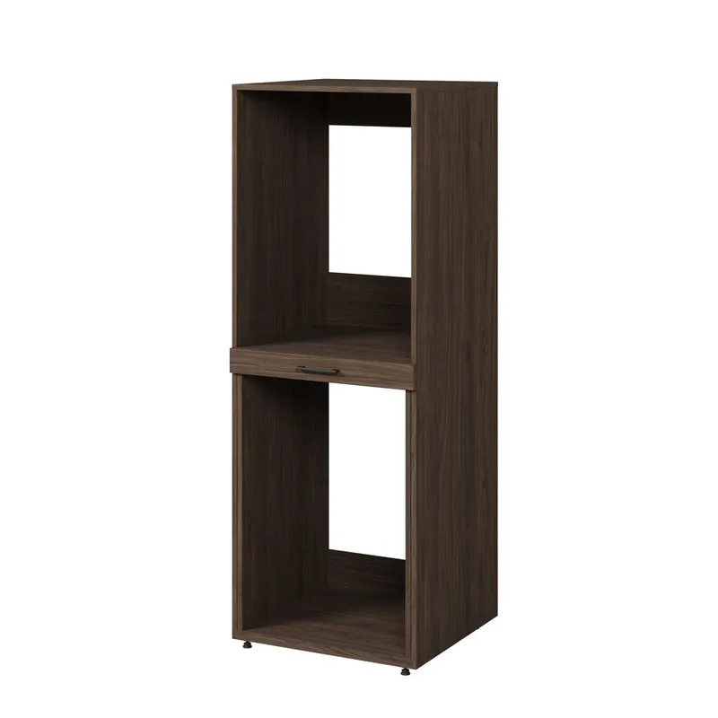 Tvättmaskin/Torktumlarskåp Aza 1 Hylla, Valnöt Villa