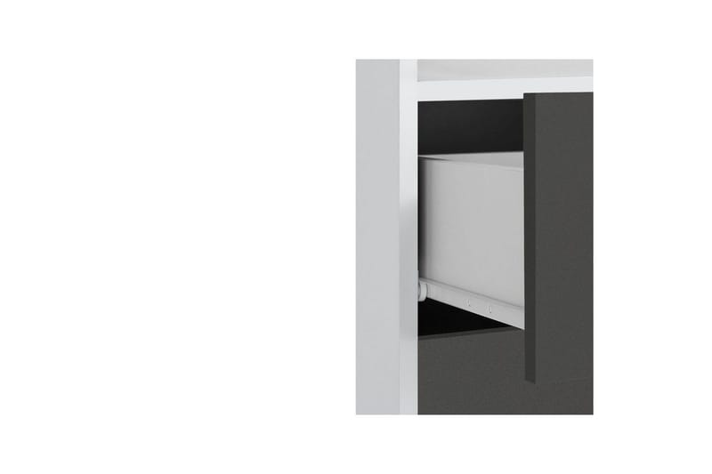 Väggskåp Mirza Vit/Antracit - Vit/Antracit - Förvaring - Badrumsförvaring & tvättstuga inredning - Badrumsskåp