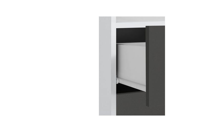 Väggskåp Mirza Vit/Antracit - Vit/Antracit - Förvaring - Badrumsförvaring & tvättstuga inredning - Badrumsskåp