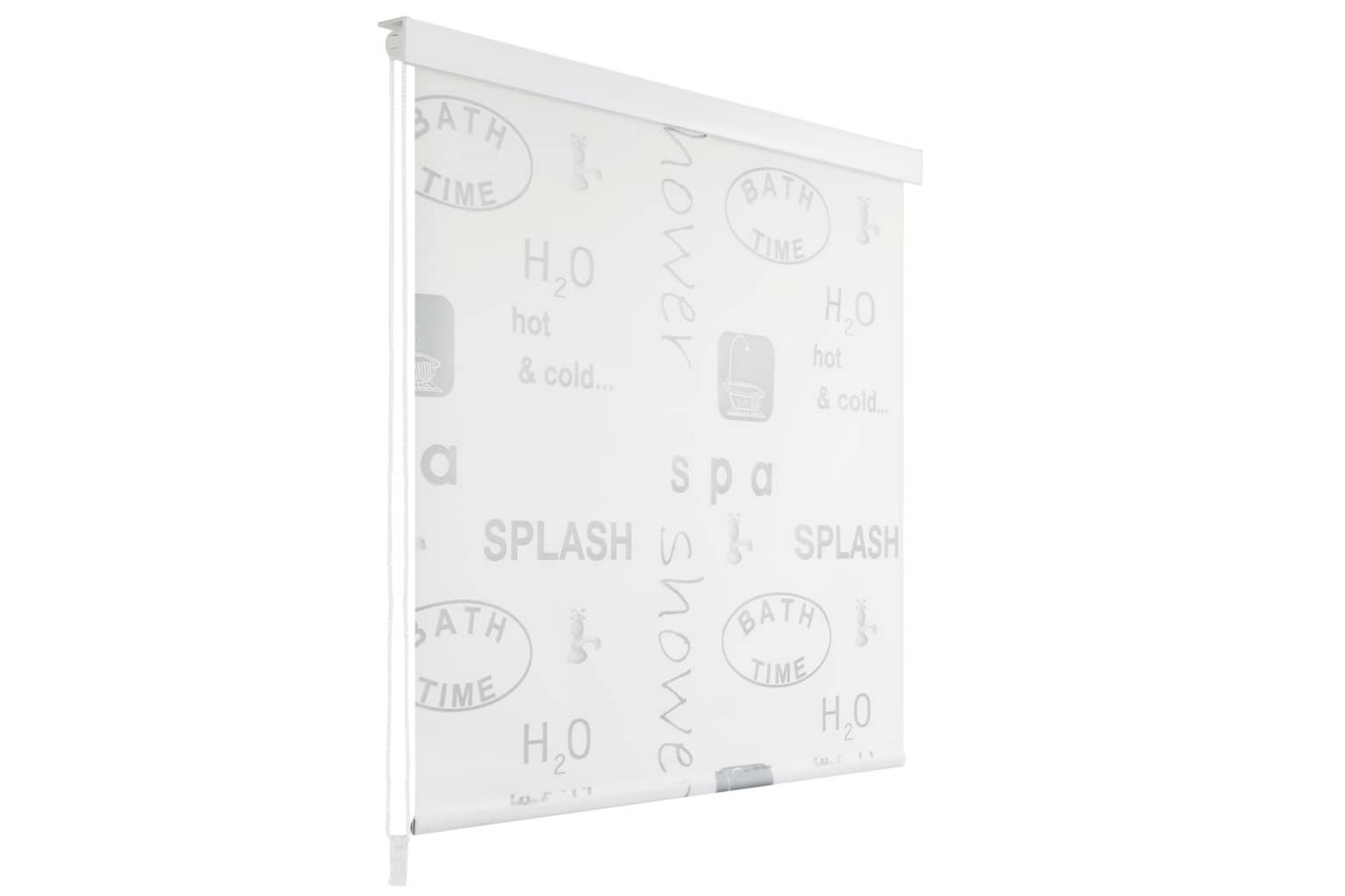 Rullgardin för dusch 120×240 cm stänk – Grå
